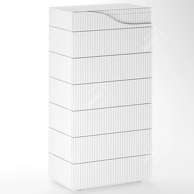 Reflex SEGNO | High Chest of Drawers 3D model image 3