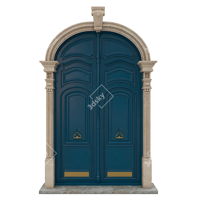 Classic Max Wray Door 3D model image 1