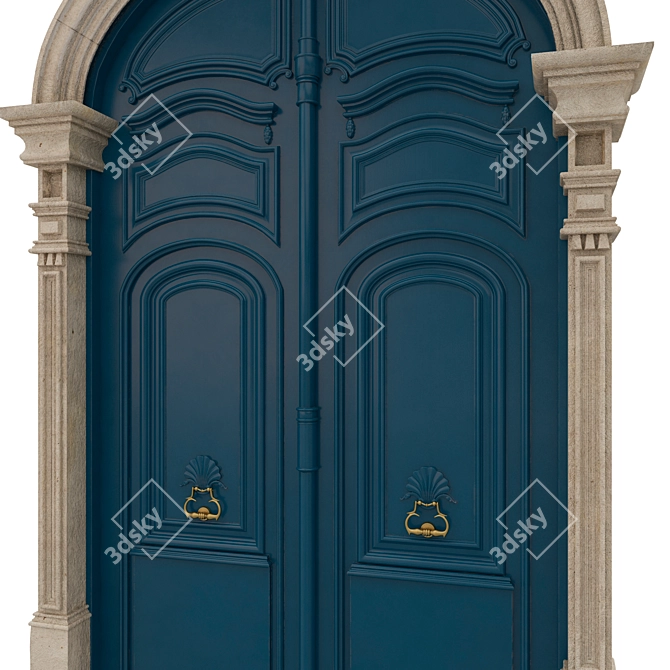 Classic Max Wray Door 3D model image 2