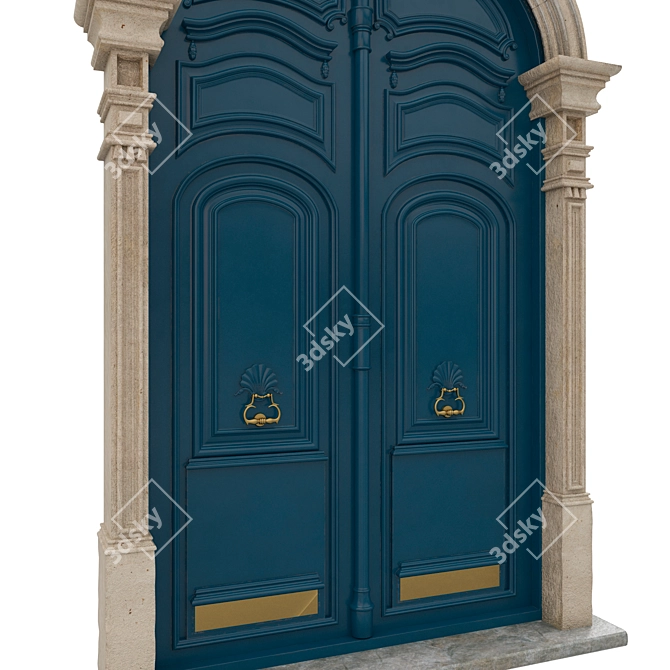 Classic Max Wray Door 3D model image 3