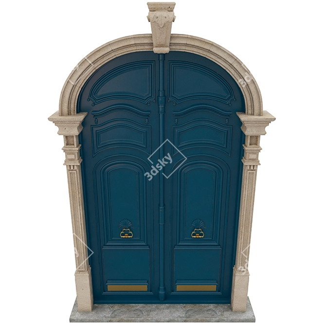 Classic Max Wray Door 3D model image 4