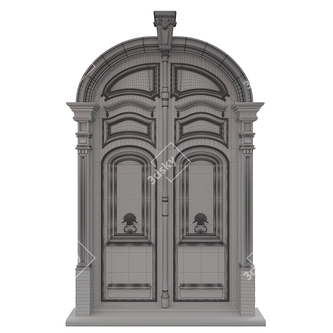 Classic Max Wray Door 3D model image 5
