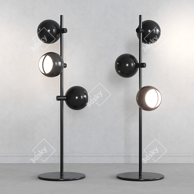 Elegante Floor Lamp 3D model image 1
