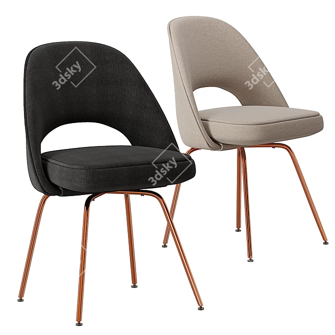 Modern Saarenin Chair: 2014 Version 3D model image 1