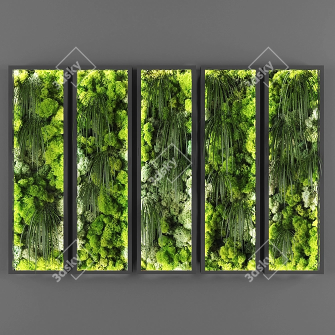 Phyto Wall 064: Vertical Garden Solution 3D model image 1