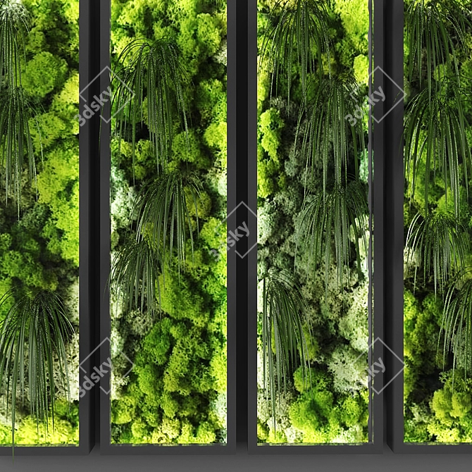 Phyto Wall 064: Vertical Garden Solution 3D model image 2