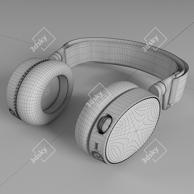 Immersive Wireless Gaming Headphones 3D model image 2