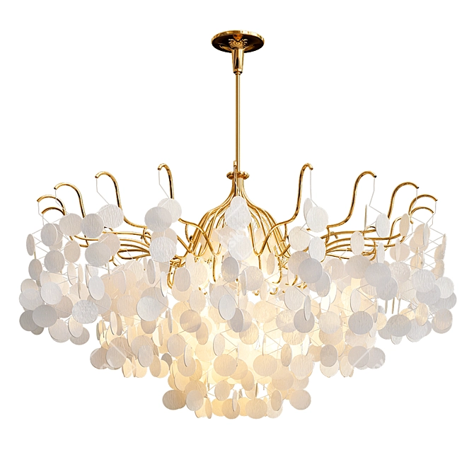 Elegant Chandelier Collection: Illuminate Your Space 3D model image 2