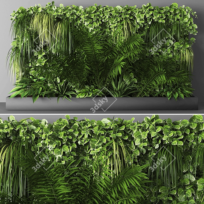 Polys-648210 Vertical Garden 3D model image 1