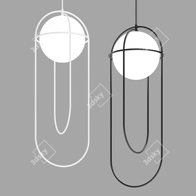 ANDlight Orbit Pendant 3D model image 1