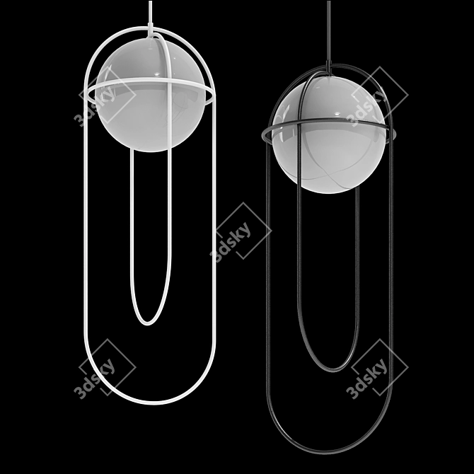 ANDlight Orbit Pendant 3D model image 3