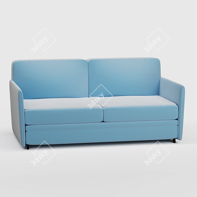 Adria Bellus: Comfortably Stylish Sofa 3D model image 1