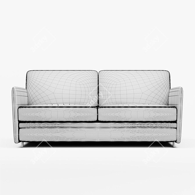 Adria Bellus: Comfortably Stylish Sofa 3D model image 3