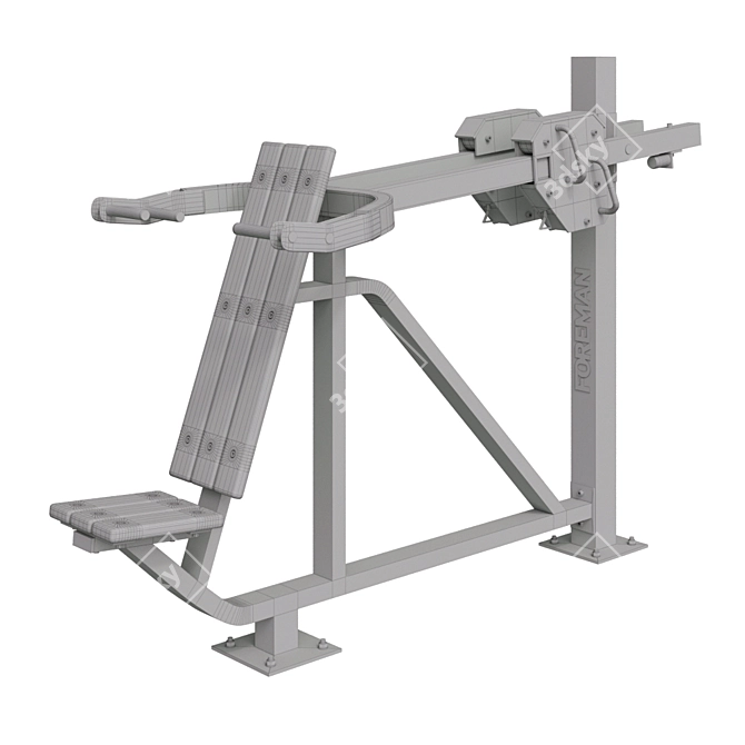 Foreman Outdoor Training Equipment 3D model image 4