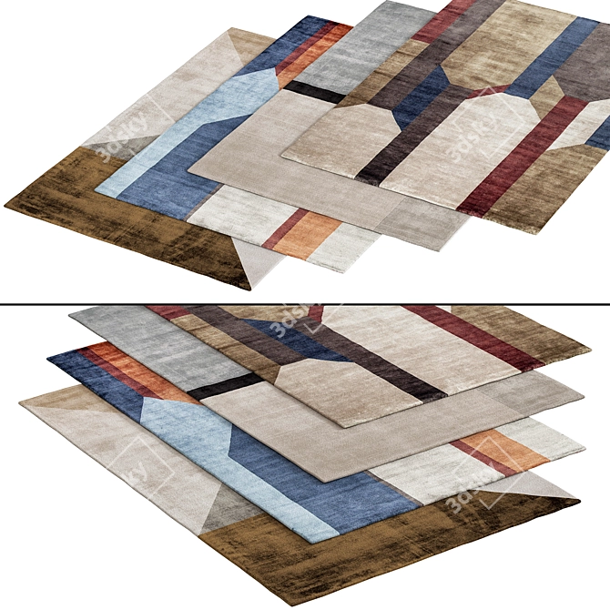 Luxury 71" Carpet: Comfort and Style 3D model image 2