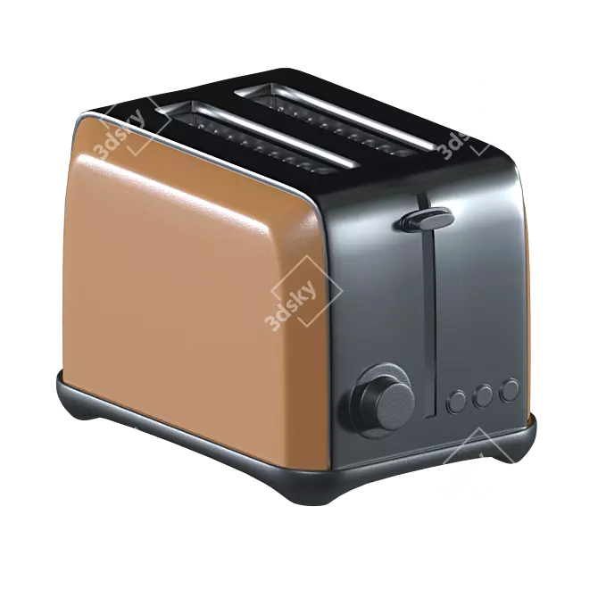 Orange Toaster Unit - UST-018 3D model image 1