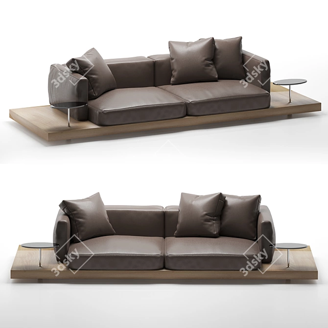 Contemporary Dock Sofa 3D model image 1