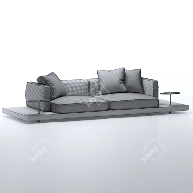 Contemporary Dock Sofa 3D model image 3