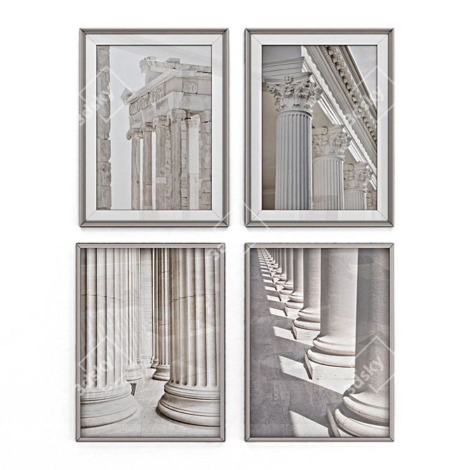 Antique Architectural Elements: Stunning Photo Collection 3D model image 2