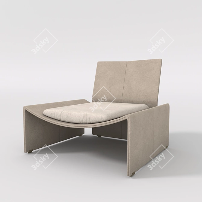 Aston Martin V263 Chair: Sleek Design, Superior Comfort 3D model image 1