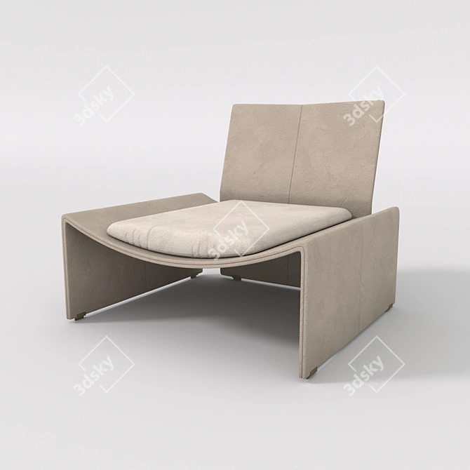 Aston Martin V263 Chair: Sleek Design, Superior Comfort 3D model image 4