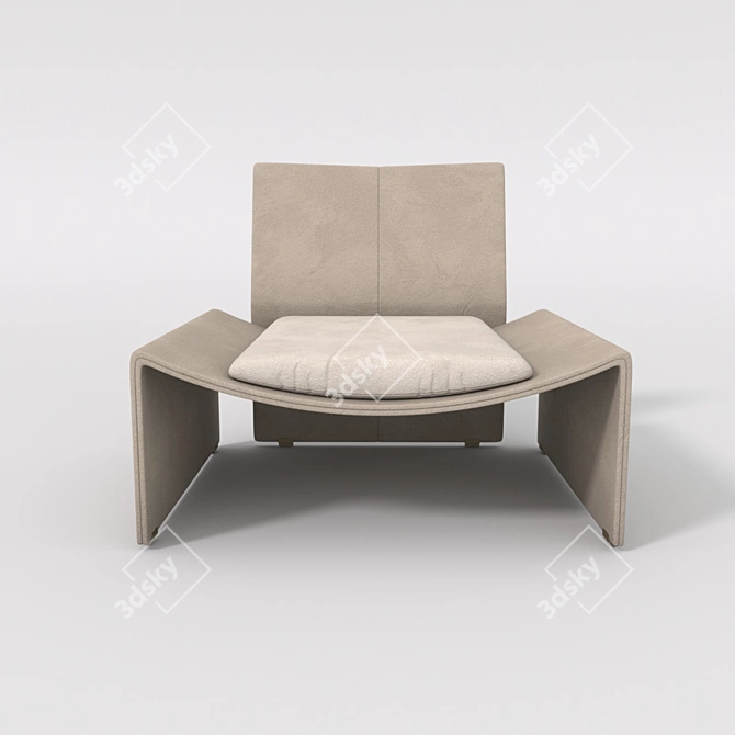 Aston Martin V263 Chair: Sleek Design, Superior Comfort 3D model image 5