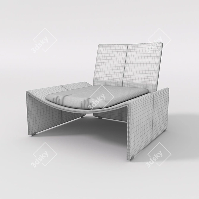 Aston Martin V263 Chair: Sleek Design, Superior Comfort 3D model image 8