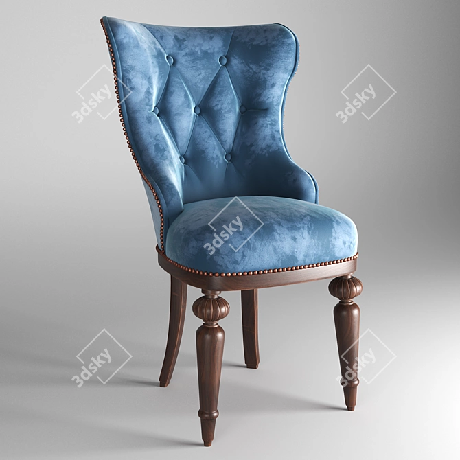  Timeless Elegance: Classic Chair C 3D model image 4