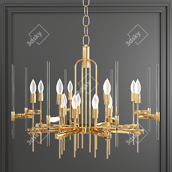 Temmy Chandelier D68*H75 3D model image 1