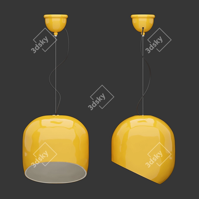 Ferroluce Deco Ayrton C2550 - Stylish Lighting Solution 3D model image 2