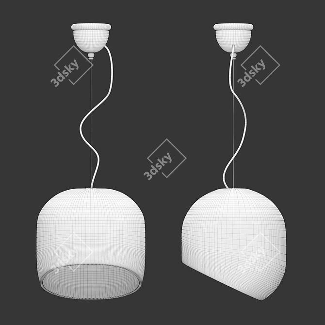 Ferroluce Deco Ayrton C2550 - Stylish Lighting Solution 3D model image 3