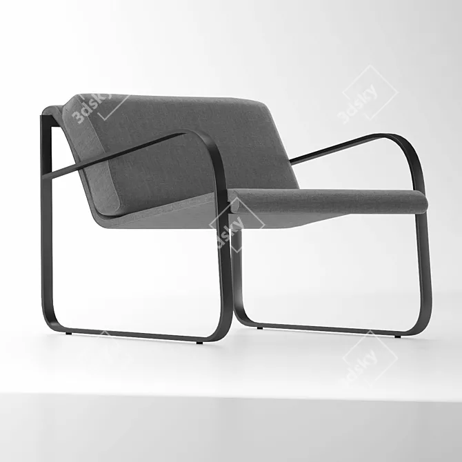 Italian Bugatti Sovet Armchair | 95*63*64h 3D model image 3