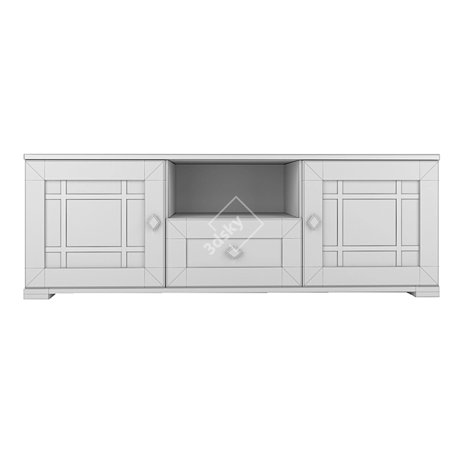 Sherlock TV Cabinet 3D model image 3