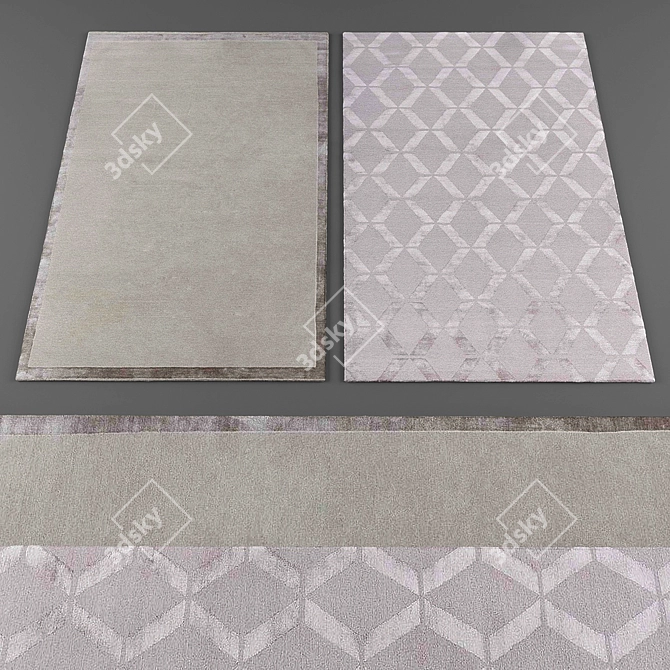 Classic Rugs Collection 075 3D model image 1