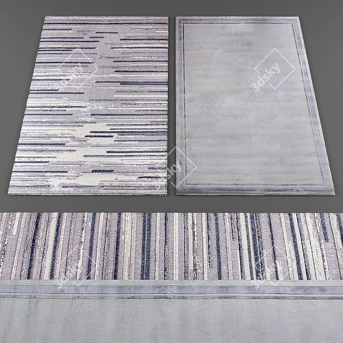 Classic Rugs Collection 075 3D model image 3