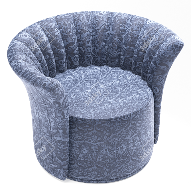 Elegant Modern Chair 3D model image 3