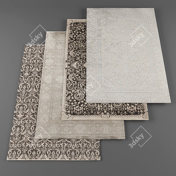 Luxury Surya Rugs Collection 3D model image 1