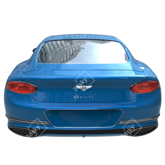 2018 Bentley Continental GT: High-quality 3D Model 3D model image 3