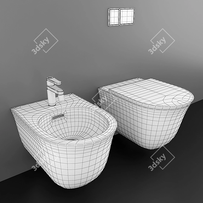 Laufen Classic Elegance 3D model image 2