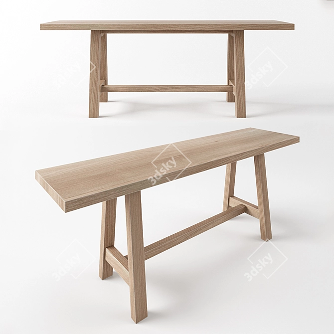 Chudov Workshop Console 3D model image 1