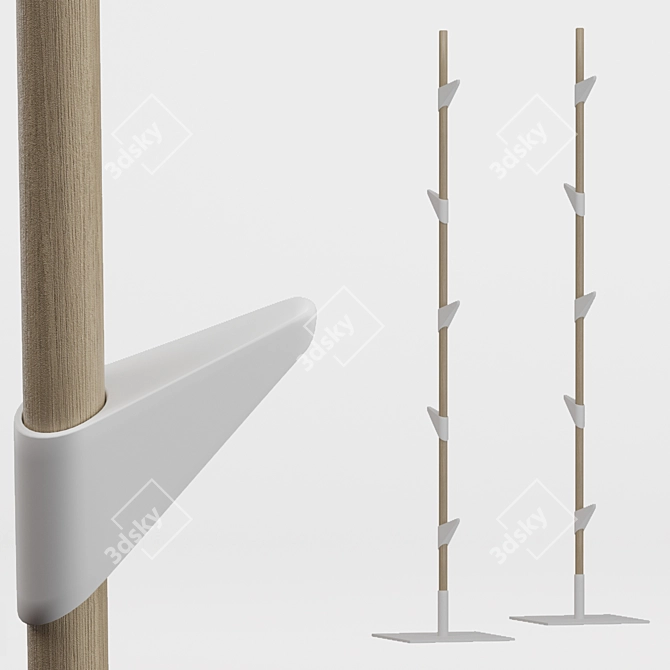 Title: Bamboo Solo Hanger 3D model image 1