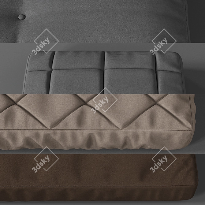 ErgoSeat Cushions-5 Sizes 3D model image 2