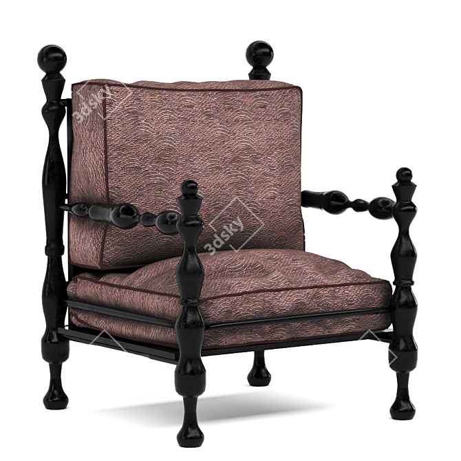 Modern Mesh Chair - 2015 Design 3D model image 1