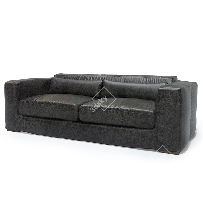 Luxury Cayenne Sofa 3D model image 1