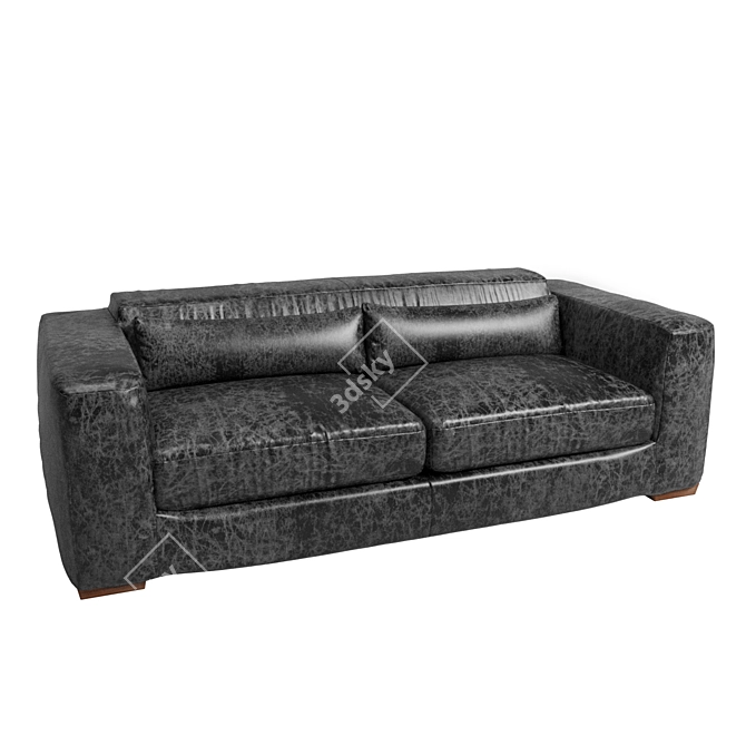 Luxury Cayenne Sofa 3D model image 2