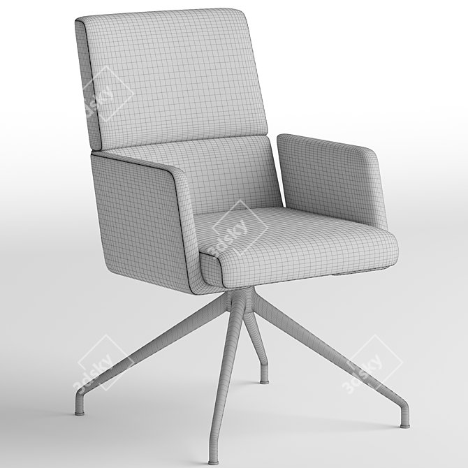 De Sede DS-414 Swivel Chair 3D model image 4