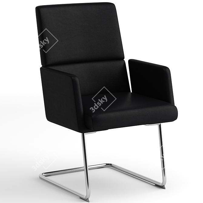 Elegant de Sede DS-414 Chair 3D model image 1