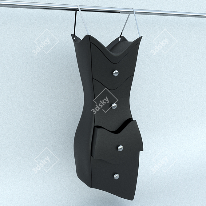 Fashionista Wardrobe 3D model image 1