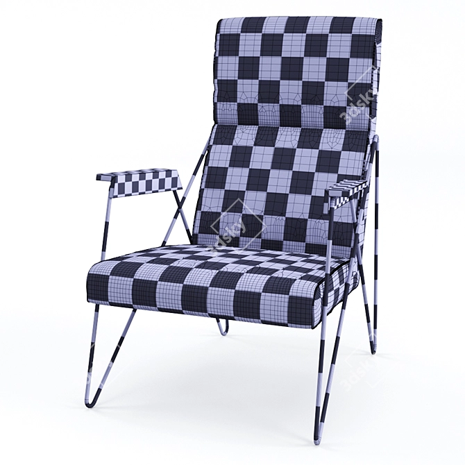 Elegance in Comfort: Belta Frajumar Tamo Armchair 3D model image 5