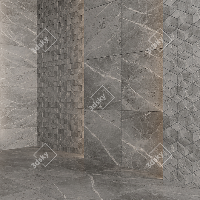 Marvel Pro Ceramic Granite by Atlas Concorde 3D model image 2